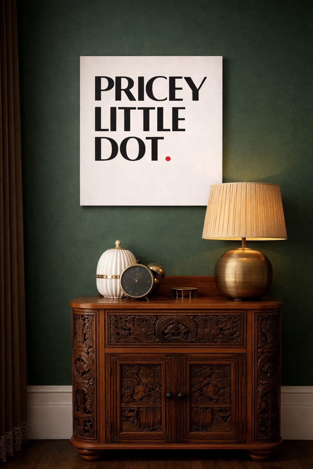 Pricey little dot detail view